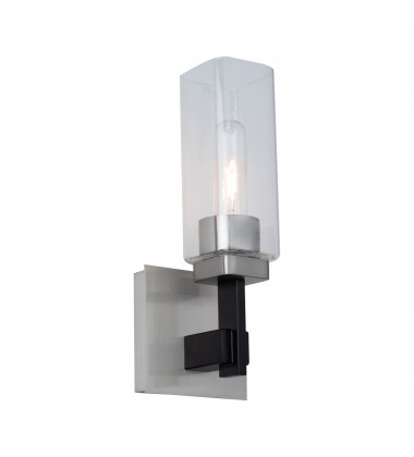  Arlington Collection 1-Light Bathroom Sconce Satin Nickel-(AC11941SN)-Artcraft
