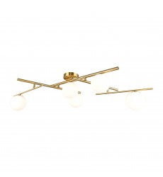  Modena - 5-Light Semi-Flush Mount - Plated Brushed Brass-(AC11975BR)-Artcraft