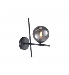  Modena Collection 1-Light Sconce Black-(AC11977SM)-Artcraft