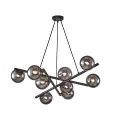  Modena - 9-Light Chandelier - Black-(AC11979SM)-Artcraft