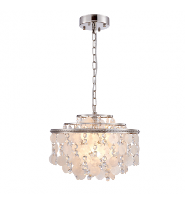 AVARA 6LT CHANDELIER-(AC12072PN)-Artcraft
