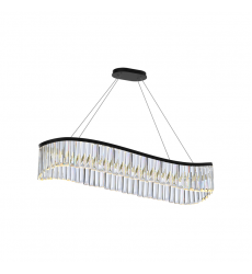 Jules Integrated LED Island Light, Black-(AC12204BK)-Artcraft