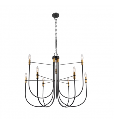 FOUNDRY COLLECTION 9LT CHAND.-(AC12229BB)-Artcraft