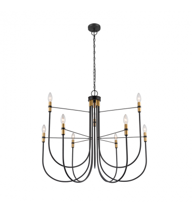 FOUNDRY COLLECTION 9LT CHAND.-(AC12229BB)-Artcraft