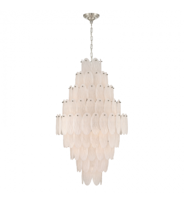 SERENA COL CHANDELIER 19 LIGHT-(AC12263SN)-Artcraft SERENA COL CHANDELIER 19 LIGHT-(AC12263SN)-Artcraft