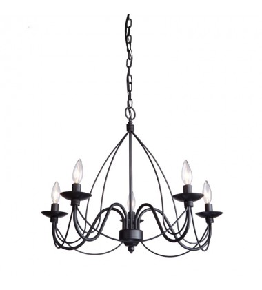  Wrought Iron AC1485EB Chandelier - Artcraft