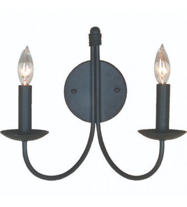  Wrought Iron AC3782EB Wall Light - Artcraft