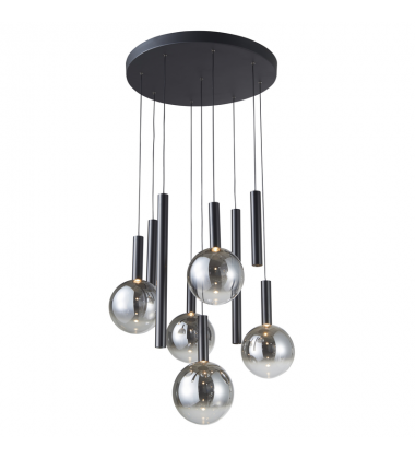 MODELLA COLLECTION 9LT PEND.-(AC5009BK)-Artcraft MODELLA COLLECTION 9LT PEND.-(AC5009BK)-Artcraft