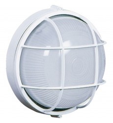  Marine 1-Light Outdoor Wall Light-(AC5663WH)-Artcraft