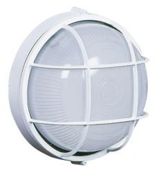  Marine 1-Light Outdoor Wall Light-(AC5663WH)-Artcraft