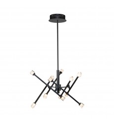  Batton 14.5W LED Pendant-(AC6640BK)-Artcraft