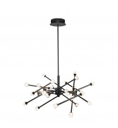  Batton 39W LED Pendant -(AC6642BK)-Artcraft
