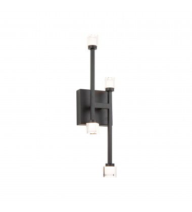  Batton 15W LED Wall Light-(AC6643BK)-Artcraft