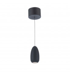  Royal Pearl Collection Integrated LED Pendant, Black-(AC6650BK)-Artcraft