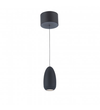  Royal Pearl Collection Integrated LED Pendant, Black-(AC6650BK)-Artcraft