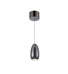  Royal Pearl Collection Integrated LED Pendant, Gun Metal-(AC6650GM)-Artcraft