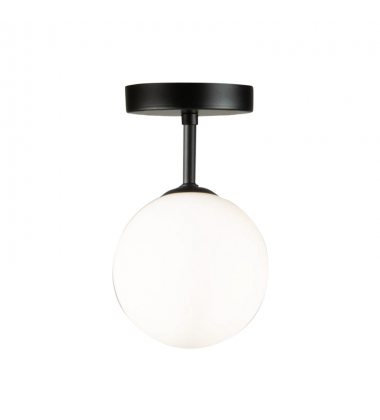  Comet 1  Light Semi Flushmount -(AC6651BK)-Artcraft