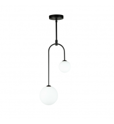  Comet 2 Light Pendant-(AC6652BK)-Artcraft