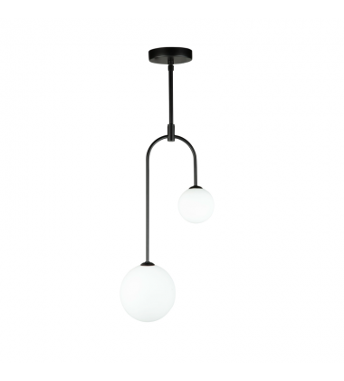  Comet 2 Light Pendant-(AC6652BK)-Artcraft