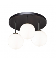  Comet 3  Light Semi Flushmount -(AC6653BK)-Artcraft