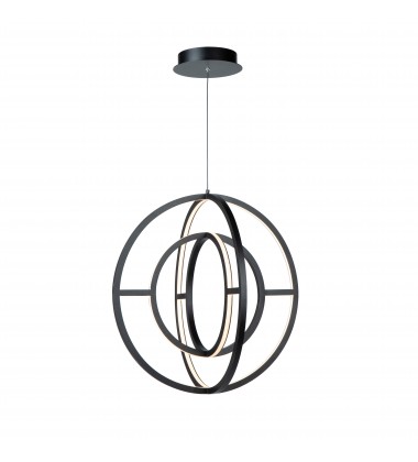 Celestial 65W LED Orb Chandelier -(AC6659BK)-Artcraft  Celestial 65W LED Orb Chandelier -(AC6659BK)-Artcraft