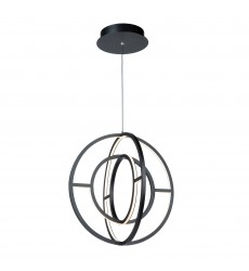  Celestial 35W LED Orb Chandelier -(AC6660BK)-Artcraft