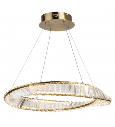  Stella 40W LED Pendant Brushed Brass-(AC6720BB)-Artcraft