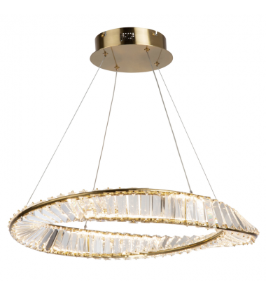 Stella 40W LED Pendant Brushed Brass-(AC6720BB)-Artcraft Stella 40W LED Pendant Brushed Brass-(AC6720BB)-Artcraft