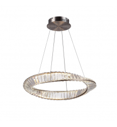  Stella 25W LED Pendant Satin Nickel-(AC6720SN)-Artcraft