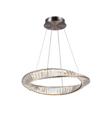  Stella 25W LED Pendant Satin Nickel-(AC6720SN)-Artcraft