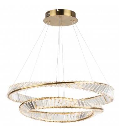  Stella 65W LED Chandelier Brushed Brass-(AC6723BB)-Artcraft
