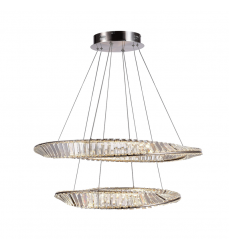  Stella 90W LED Chandelier Satin Nickel-(AC6723SN)-Artcraft