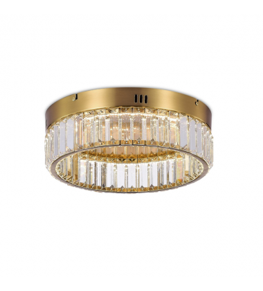 Stella Single Tier LED Flushmount Brushed Brass-(AC6724BB)-Artcraft Stella Single Tier LED Flushmount Brushed Brass-(AC6724BB)-Artcraft