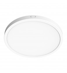  LED Flushmounts Collection 1-Light Flush Mount, White-(AC6790WH)-Artcraft