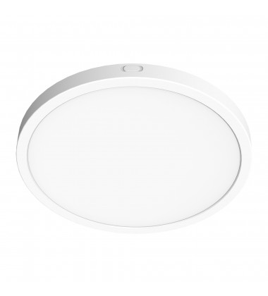  LED Flushmounts Collection 1-Light Flush Mount, White-(AC6790WH)-Artcraft
