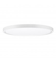  LED Flushmounts Collection 1-Light Flush Mount, White-(AC6791WH)-Artcraft