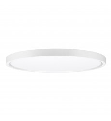  LED Flushmounts Collection 1-Light Flush Mount, White-(AC6792WH)-Artcraft