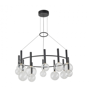 TERRA COLLECTION 12LT CHAND.-(AC6852BK)-Artcraft