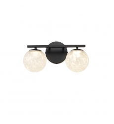 FORMA 12W LED WALLMOUNT BLACK-(AC6962BK)-Artcraft