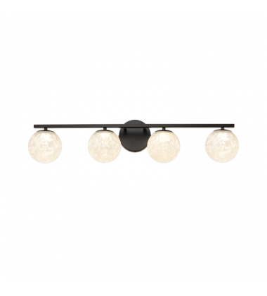 FORMA 24W LD WALLMOUNT BLACK-(AC6964BK)-Artcraft