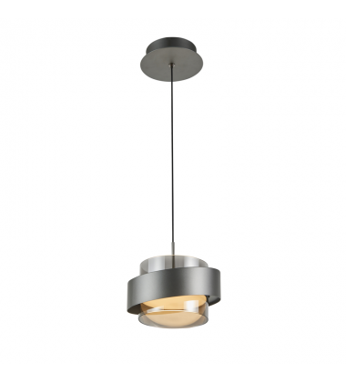 AXIS COLLECTION 1 LT. PENDANT-(AC6980GR)-Artcraft
