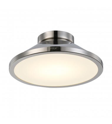 Lucida Collection Integrated LED Flush Mount, Nickel-(AC7021PN)-Artcraft  Lucida Collection Integrated LED Flush Mount, Nickel-(AC7021PN)-Artcraft