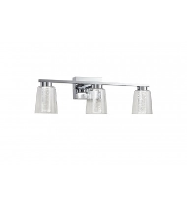 Dalton Collection 3-Light Bathroom Vanity Fixture Chrome-(AC7353CH)-Artcraft  Dalton Collection 3-Light Bathroom Vanity Fixture Chrome-(AC7353CH)-Artcraft