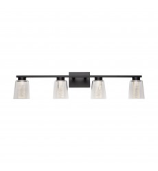 Dalton Collection 4-Light Bathroom Vanity Fixture Black-(AC7354BK)-Artcraft  Dalton Collection 4-Light Bathroom Vanity Fixture Black-(AC7354BK)-Artcraft