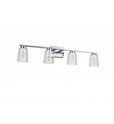 Dalton Collection 4-Light Bathroom Vanity Fixture Chrome-(AC7354CH)-Artcraft  Dalton Collection 4-Light Bathroom Vanity Fixture Chrome-(AC7354CH)-Artcraft