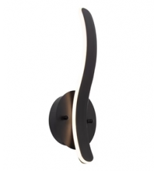  Sirius Collection Integrated LED Sconce, Black AC7617BK - Artcraft