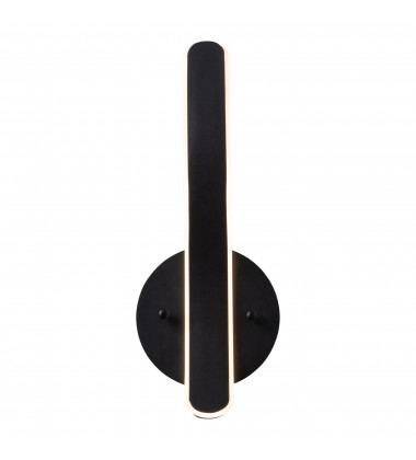  Sirius Collection Integrated LED Sconce, Black-(AC7617BK)-Artcraft