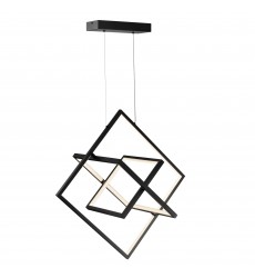  Graymar 24W LED Pendant Black-(AC7627BK)-Artcraft