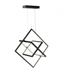  Graymar 24W LED Pendant Black-(AC7627BK)-Artcraft