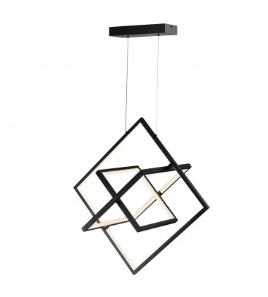 Graymar 45W LED Pendant Black-(AC7628BK)-Artcraft Graymar 45W LED Pendant Black-(AC7628BK)-Artcraft